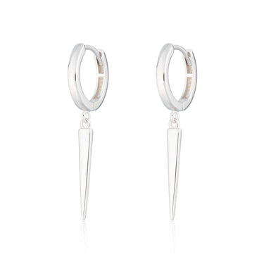 Micro Spike Double Dangle Earring — Lisa Eisner Jewelry